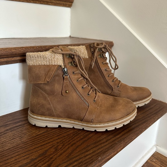 Cliffs by WHITE MOUNTAIN Women’s Kaylee Tan Boots Size 9.5 - Picture 2 of 7